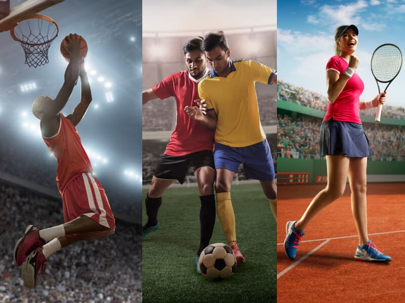 Sports betting action image representing live match moments on joy777